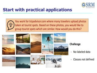 Start with practical applications
 