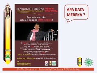 APA KATA
MEREKA ?
 