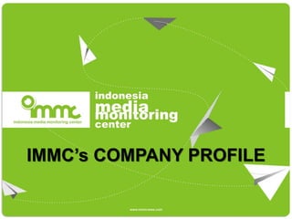 IMMC’s COMPANY PROFILE

 