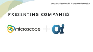 +
PR ESENTING CO MPANIES
 