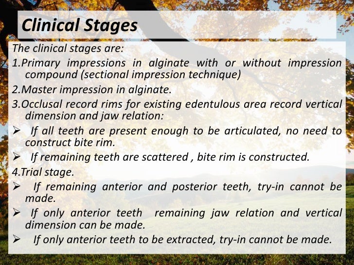 immediate denture immediate denture steps