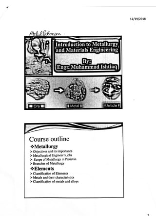 introduction of material engineering