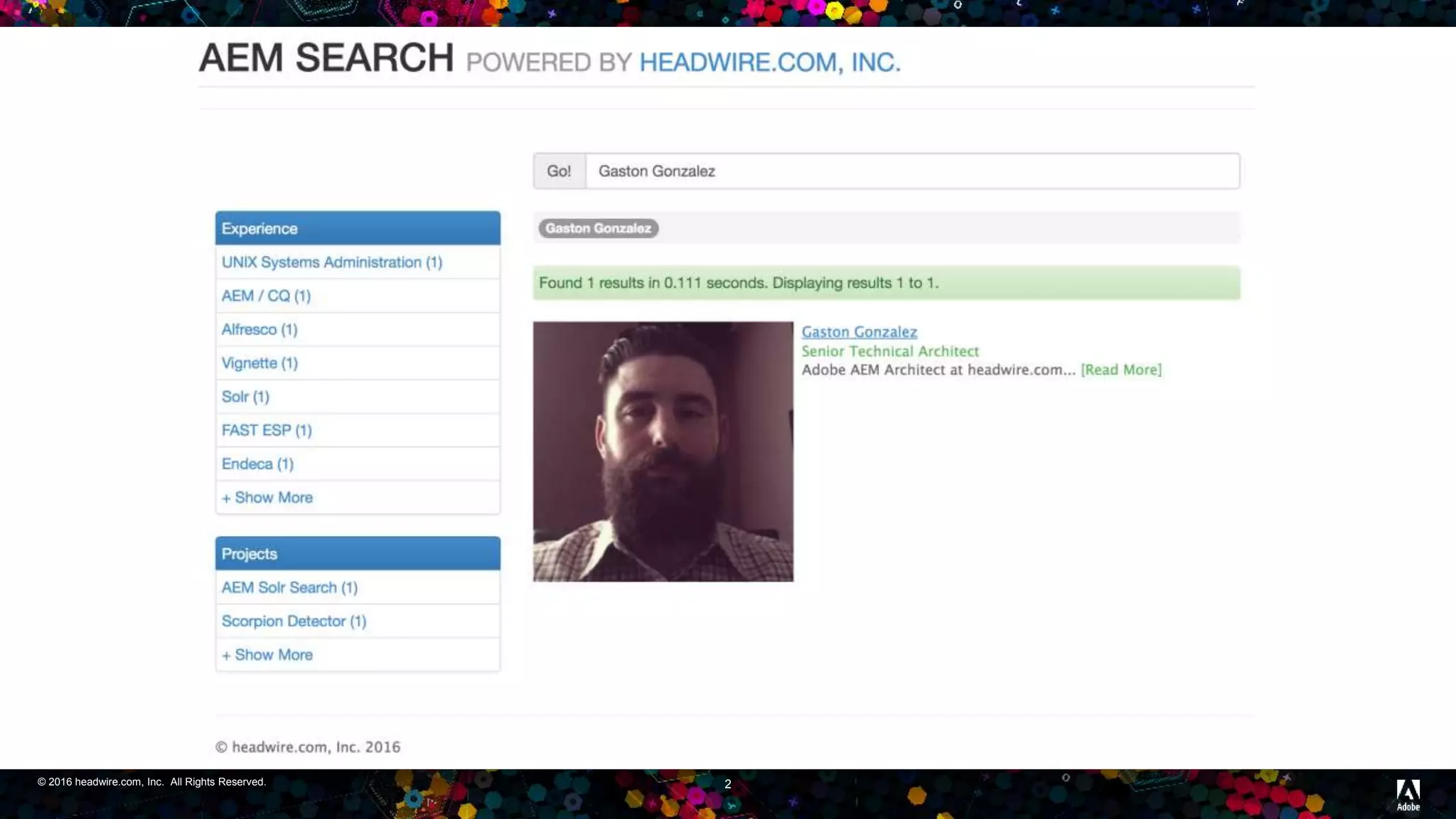 © 2016 headwire.com, Inc. All Rights Reserved. 2
About Me
 