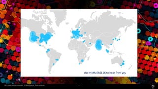 © 2016 Adobe Systems Incorporated. All Rights Reserved. Adobe Confidential.© 2016 Adobe Systems Incorporated. All Rights Reserved. Adobe Confidential. 4
Use #IMMERSE16 to hear from you
 