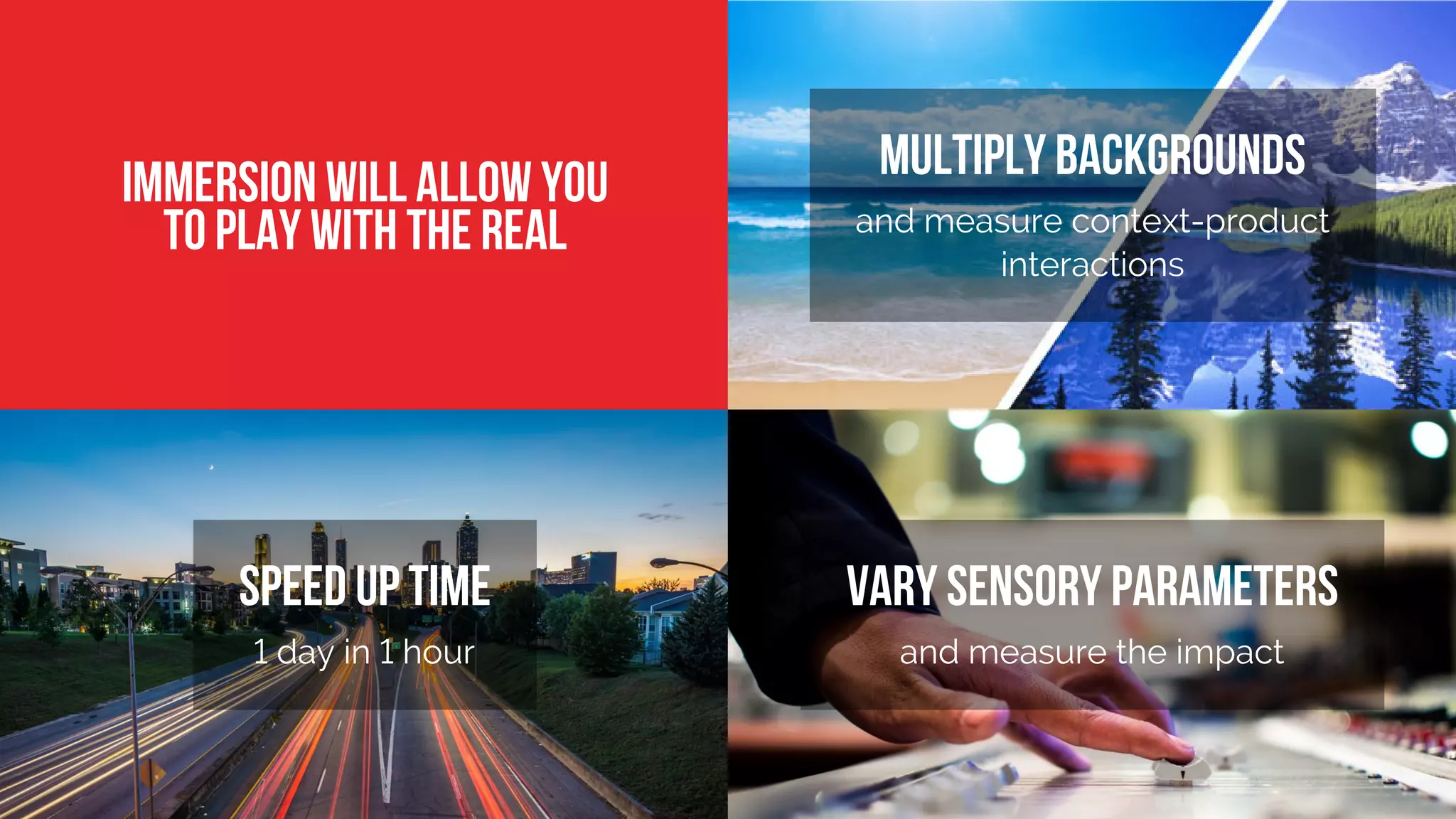 THE IMMERSIVE LABORATORY TO CONTEXTUALIZE SENSORY ANALYSIS