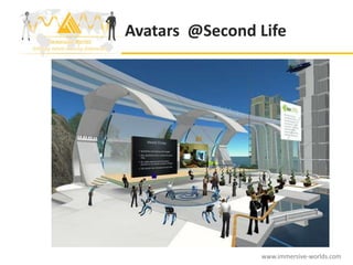 Avatars @Second Life




                www.immersive-worlds.com
 