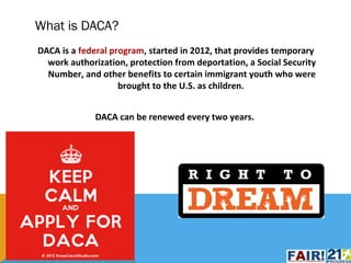 Immigrant Rights Workshop - by FAIR! | PPT
