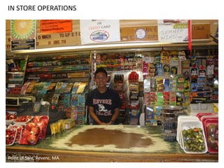IN STORE OPERATIONS
Point of Sale, Revere, MA
 