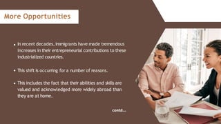 Immigrant’s Potentials to Emerge as Entrepreneurs.pptx
