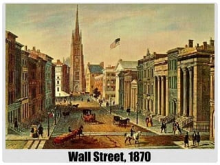 Wall Street, 1870
 
