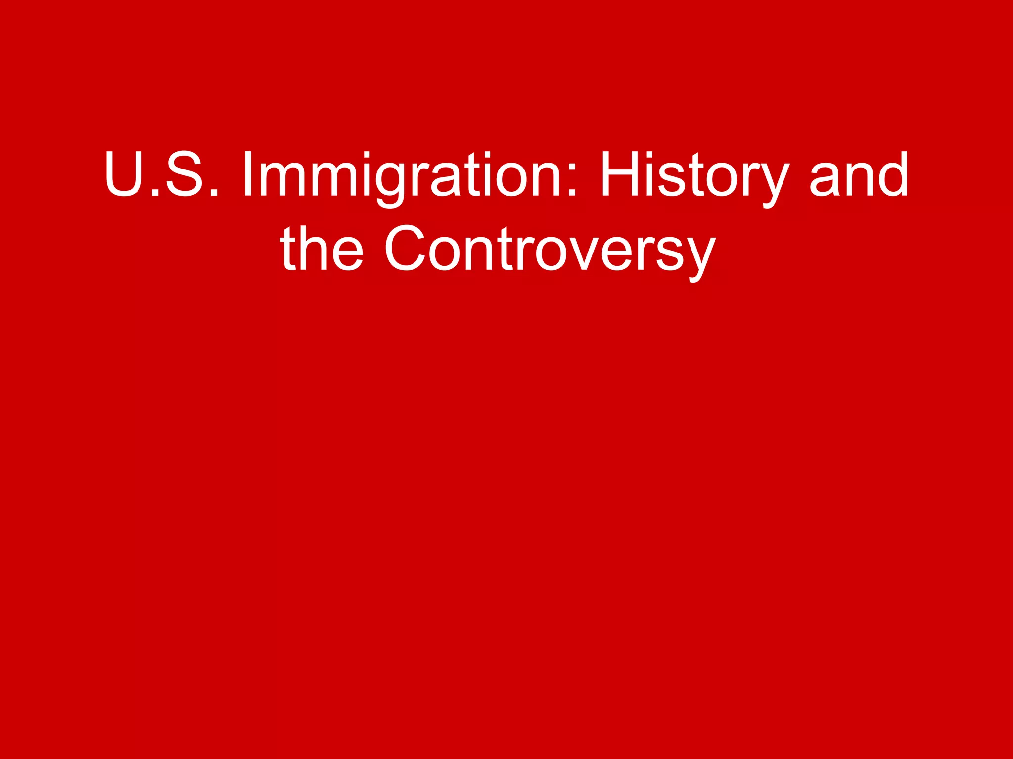 Immigration Powerpoint | PPT