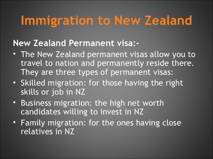new employment skilled visa zealand to new zealand ppt powerpoint Immigration