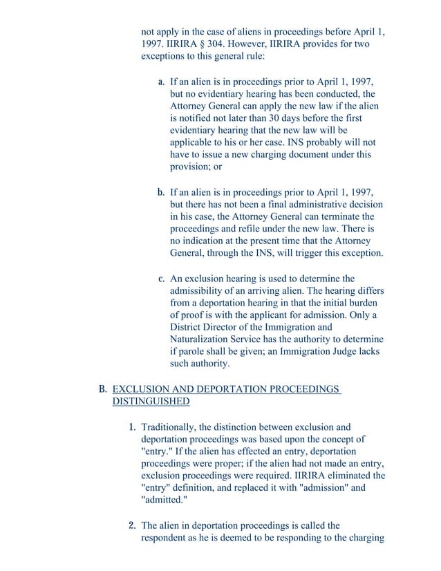Immigration Judge Benchbook, 2001 Edition, 541 Pages