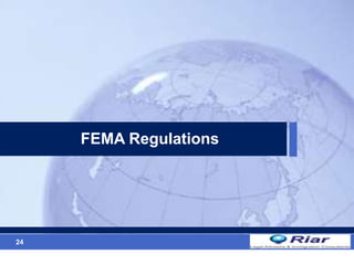 24
FEMA Regulations
 