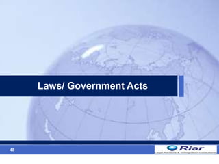 48
Laws/ Government Acts
 