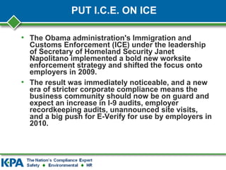 What Employers Must know about Immigration Control and Enforcement (ICE ...