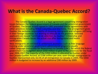 Immigration Slideshow