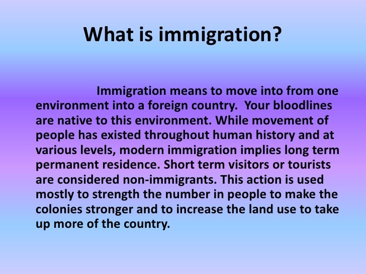 Zach S Immigration Slideshow