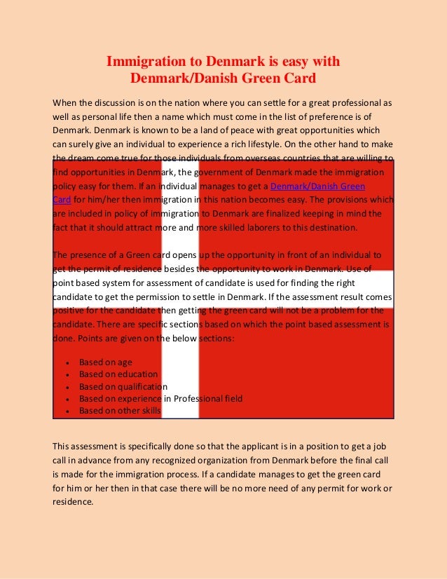 Immigration to denmark_is_easy_with_denmarkdanish_green_card