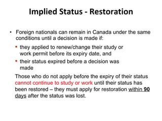 Immigration Workshop | PPT