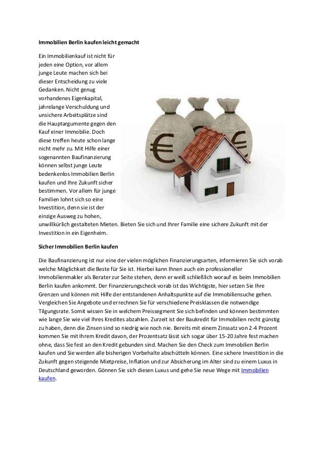 Immobilien Kaufen In Berlin