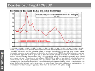Données de J. Friggit / CGEDD

7

 
