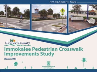 Immokalee Pedestrian Crosswalk Improvements Study
 