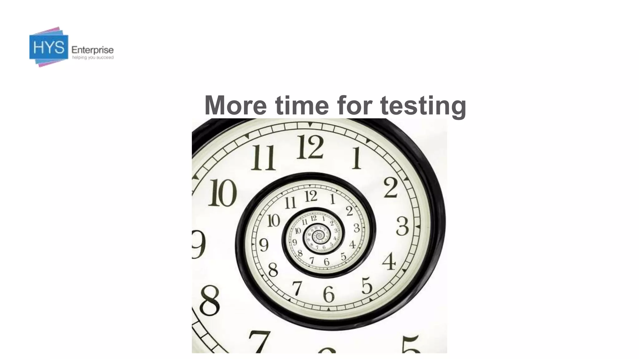 More time for testing
 
