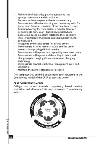Comprehensive Guide to Intermediate Module in Surgery Training ...