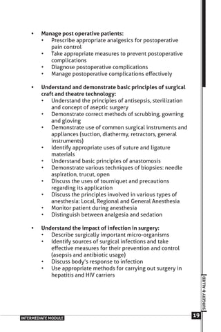 Comprehensive Guide to Intermediate Module in Surgery Training ...