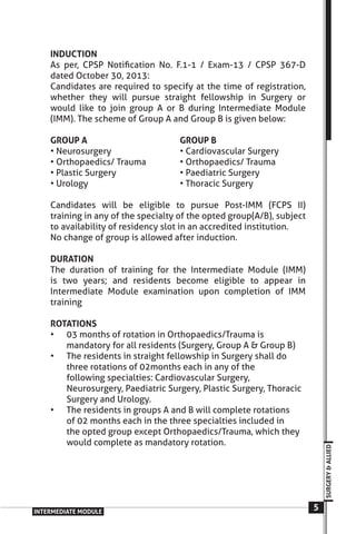 Comprehensive Guide to Intermediate Module in Surgery Training ...