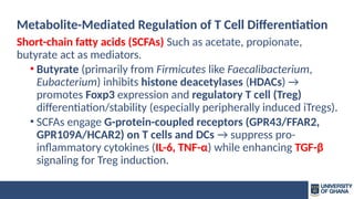The Role of Microbiome in Immune Cell Development and Regulation | PPTX