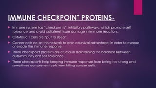 IMMUNE CHECKPOINT INHIBITORS AS A POTENTIAL THERAPY AGAINST.pptx