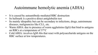 Immune & non immune hemolytic states- kananura keneth | PPTX