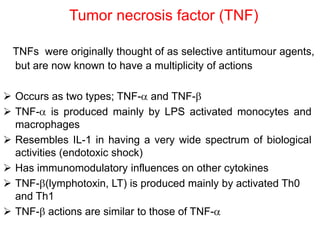 Tnf Types Immune response | PPTX
