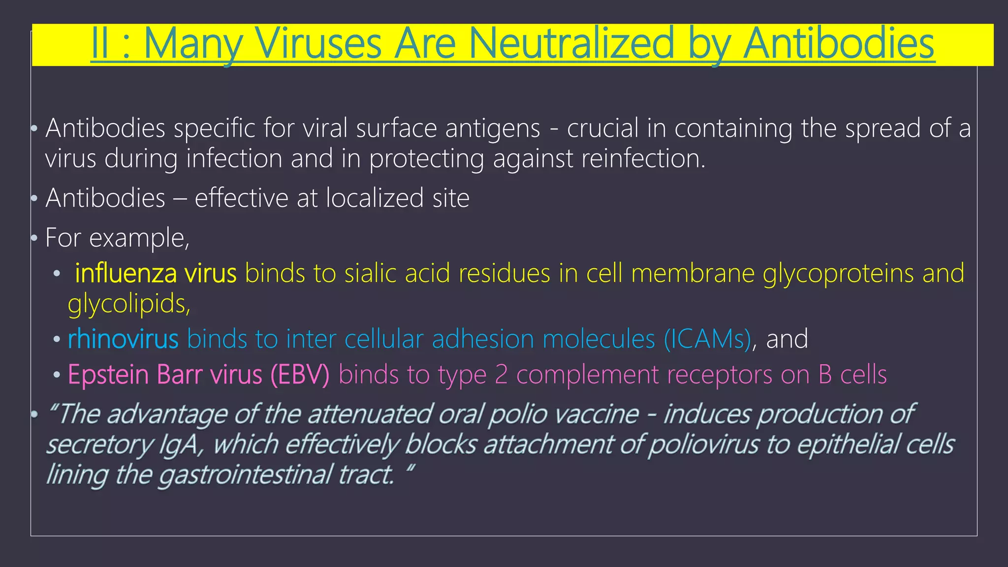 Immune response to virus | PPTX