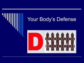 Your Body’s Defense
 