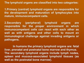 Lymphoid system and immune system histology view | PDF