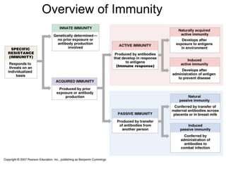 Overview of Immunity
 