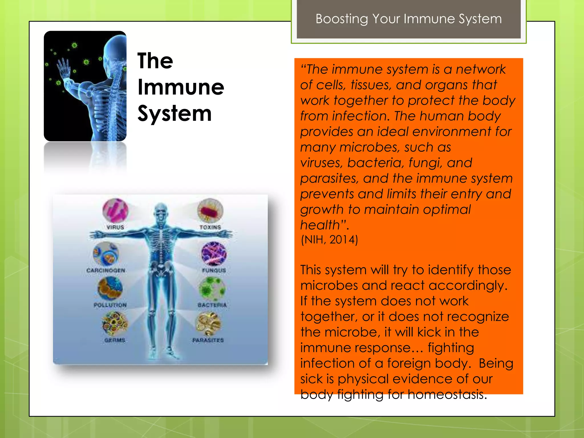 Immune system boosters | PPTX