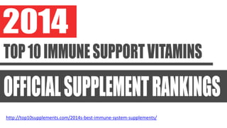 http://top10supplements.com/2014s-best-immune-system-supplements/
 