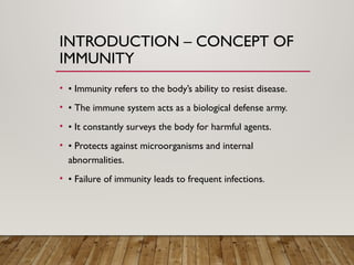 Comprehensive Overview of the Human Immune System and Its Functions | PPTX