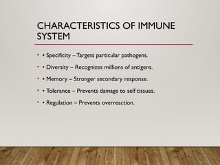 Comprehensive Overview of the Human Immune System and Its Functions | PPTX