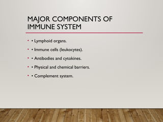 Comprehensive Overview of the Human Immune System and Its Functions | PPTX