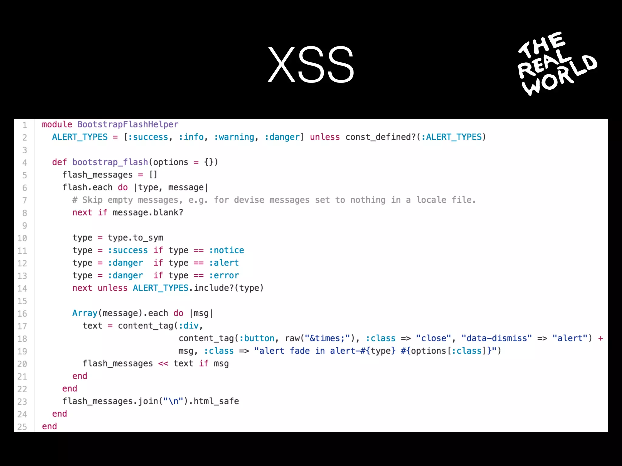 XSS
 