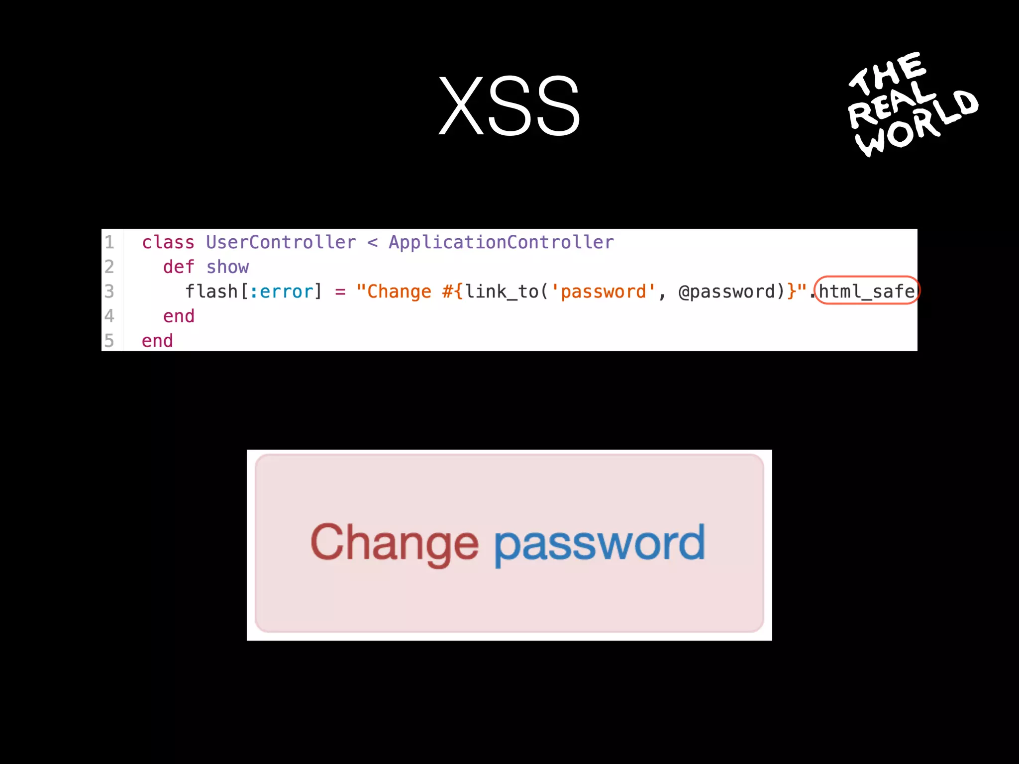 XSS
 