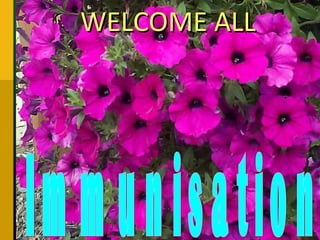 WELCOME ALLWELCOME ALL
 