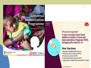 Immunisation and its importance on public health | PPTX
