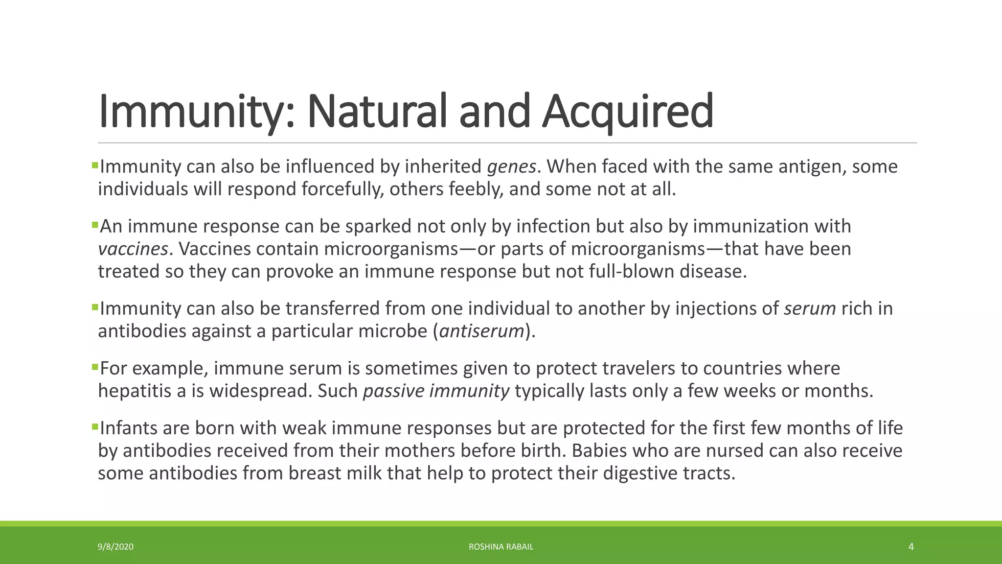 Immunity | PPSX