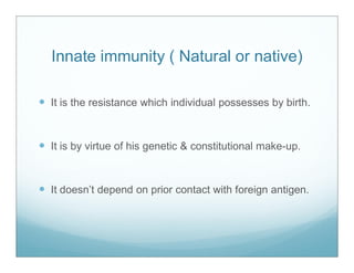 Immunity